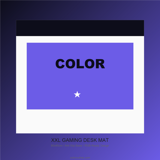 Coloroutine XXL Gaming Desk Mat