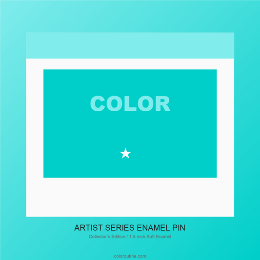 Coloroutine Artist Series Enamel Pin